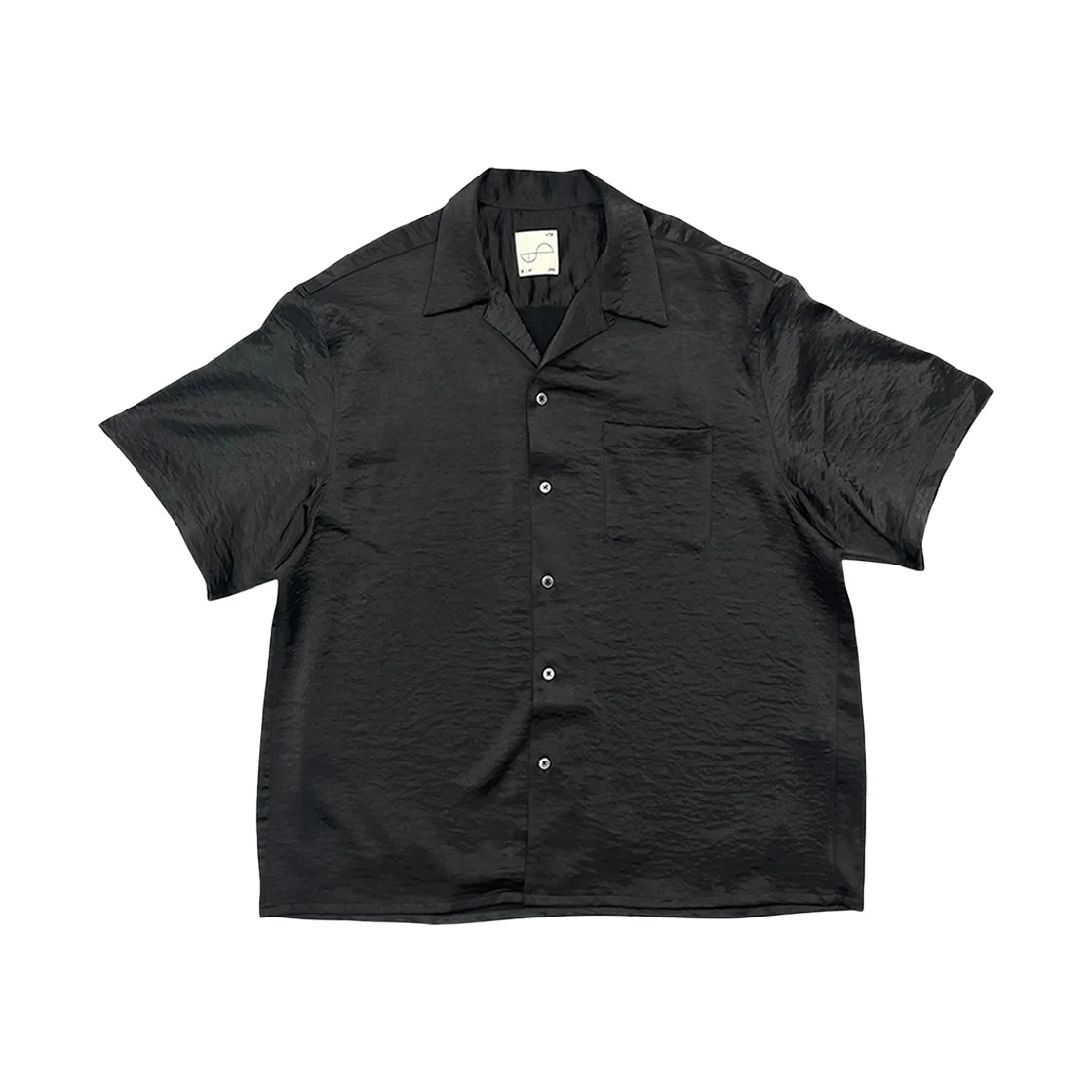 R-like Half Shirt Black