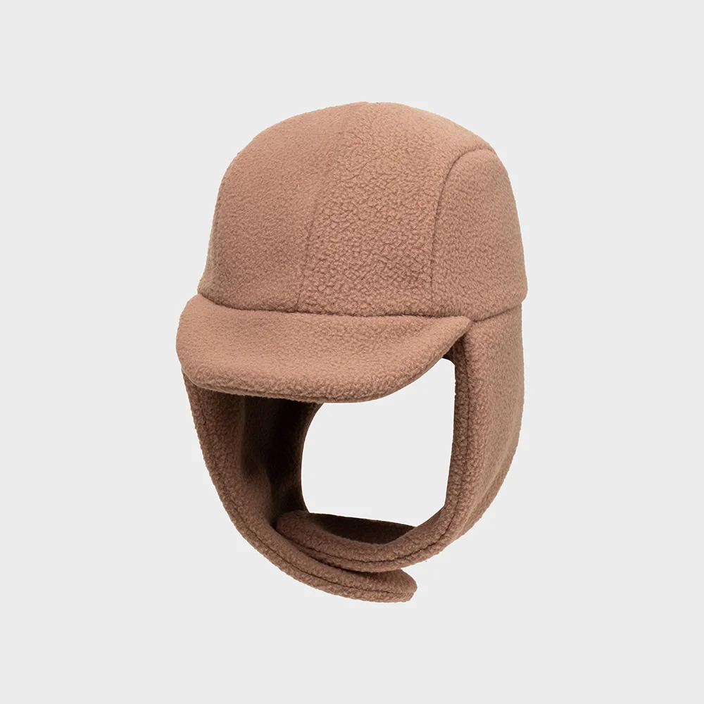 EAR FLIP WARMER Trooper Hat BEIGE
