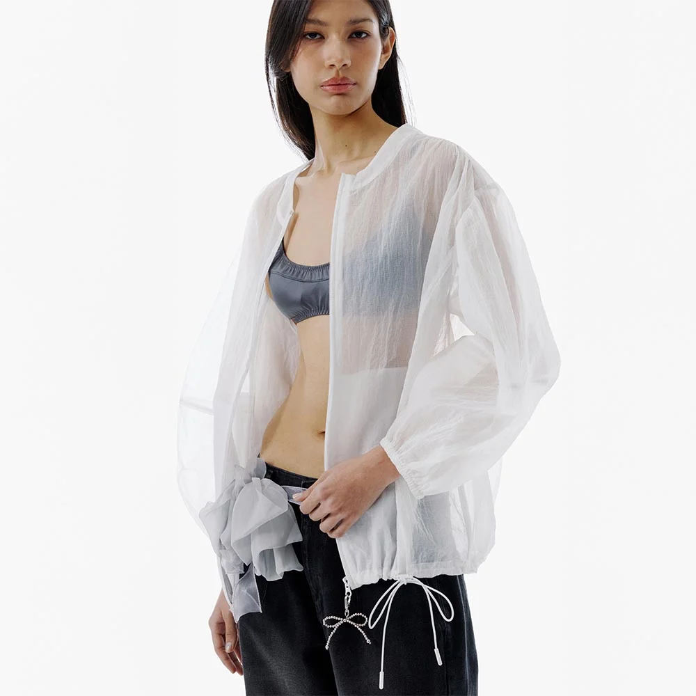 PUFF SLEEVE OVER JACKET