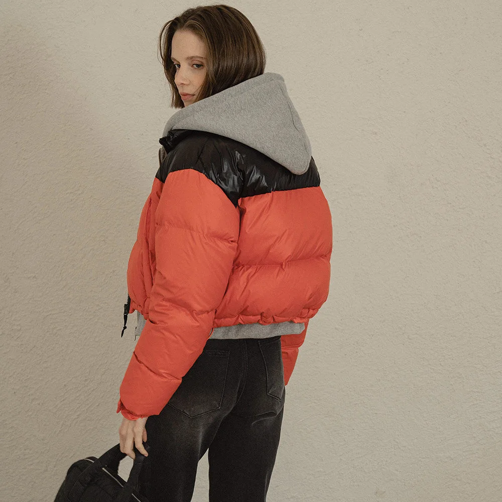 PD4103 Duckdown padding jumper_Dark orange