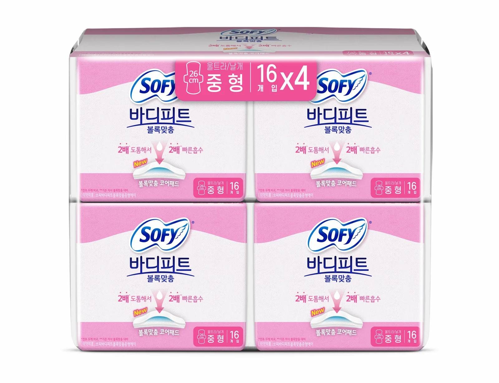 中碼 16p*4包(共64p)