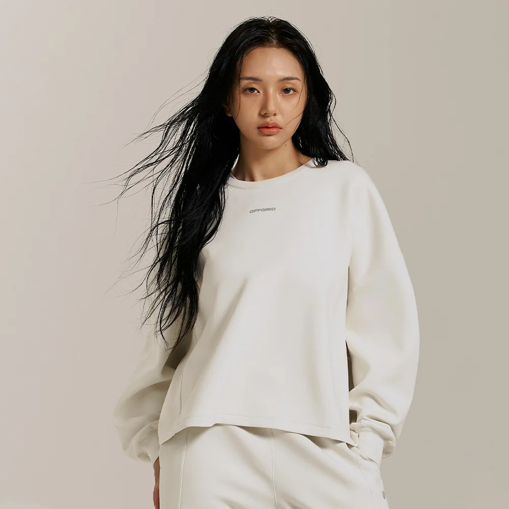 Drift Core 女裝 超大版型 中筒 領-象牙色