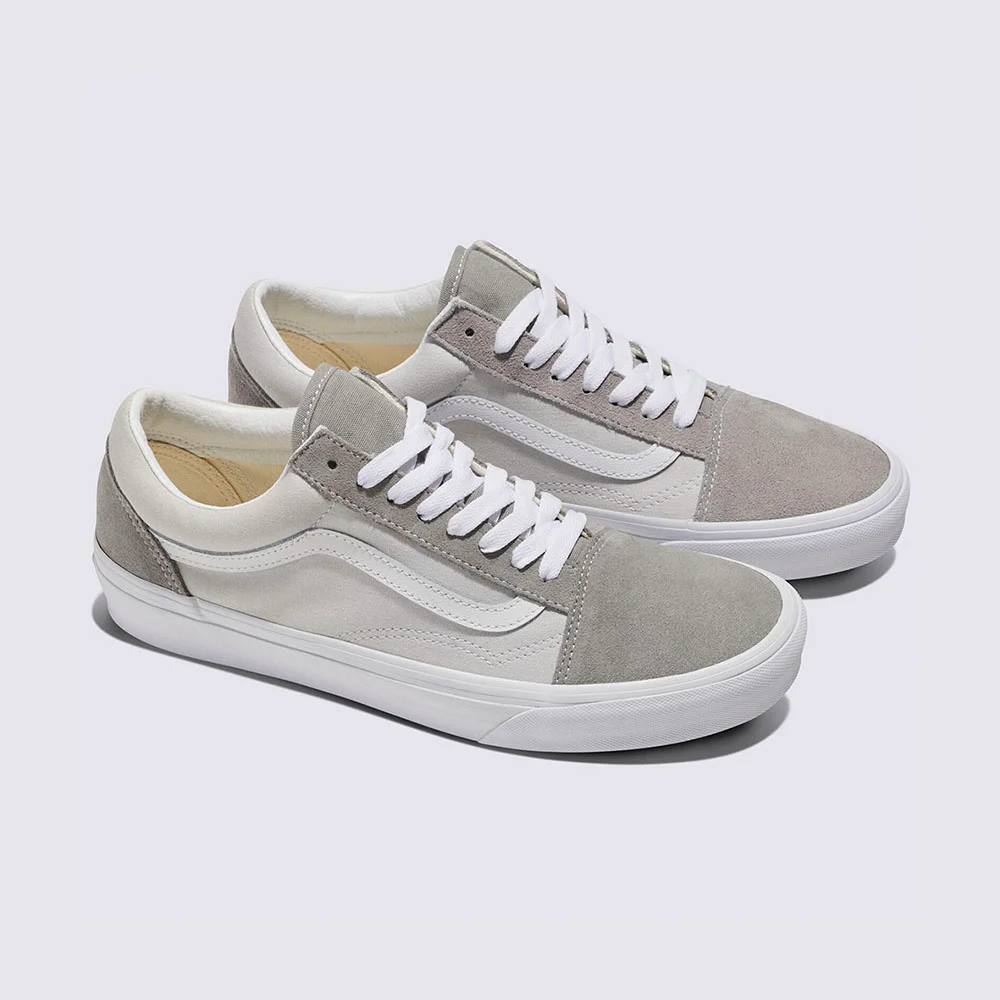 Old Skool - 帆布:麂皮 色塊 灰色 / VN000CT8BGF1