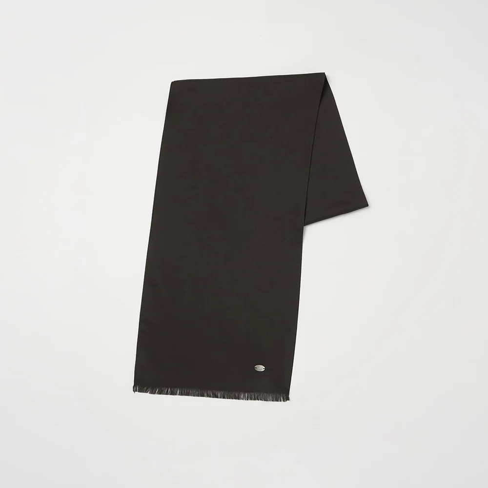 Aria Silk Scarf (Brown)