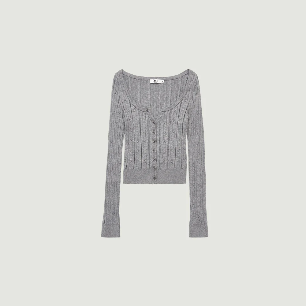 NADINE CARDIGAN (GRAY)