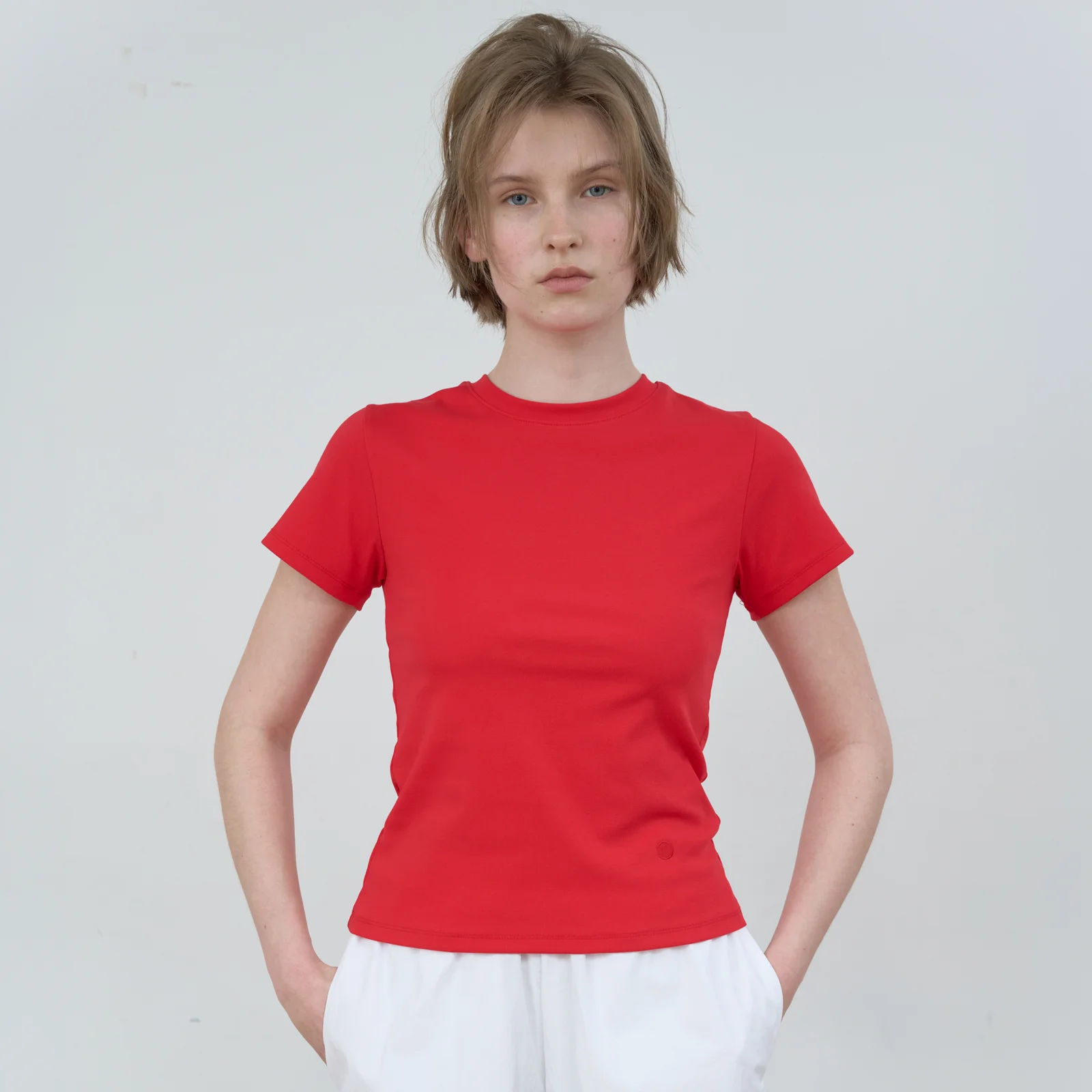 BASIC SIMBOL T-SHIRT_RED
