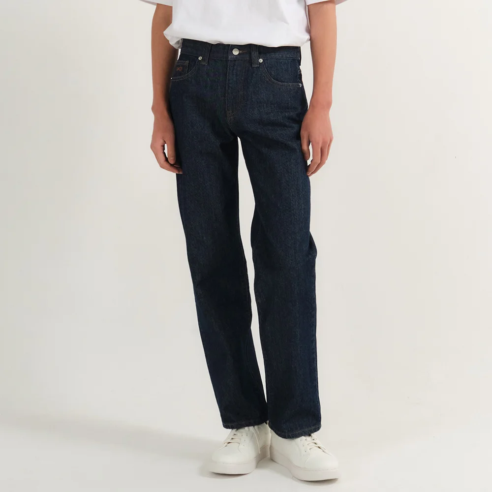 PLACJEANS ESSENTIAL E02 022 STRAIGHT PURE INDIGO