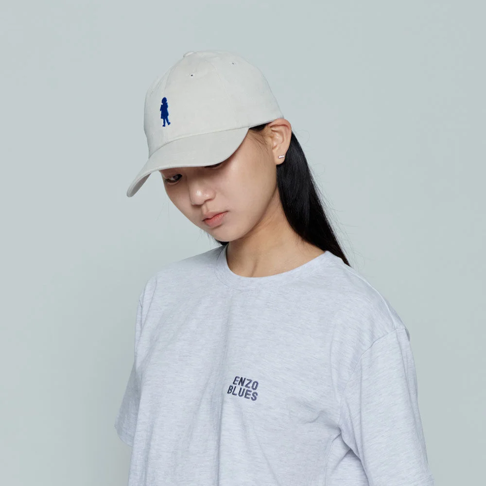 標誌 棒球帽 (Beige)