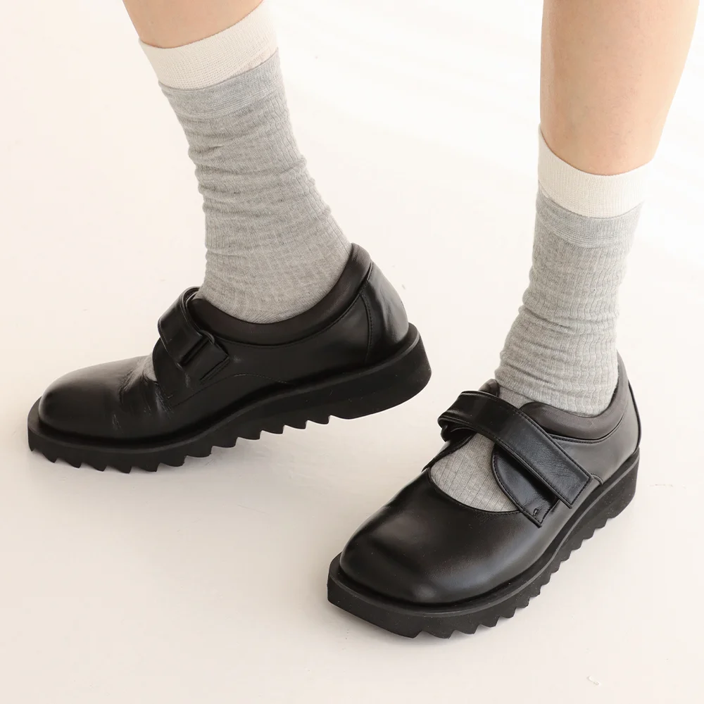 Velcro maryjane loafer_25021_black