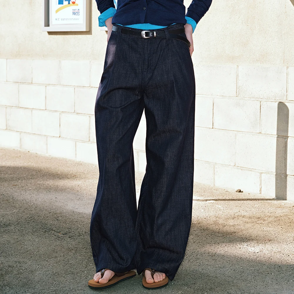 LW252 Low waist nonfade denim pants