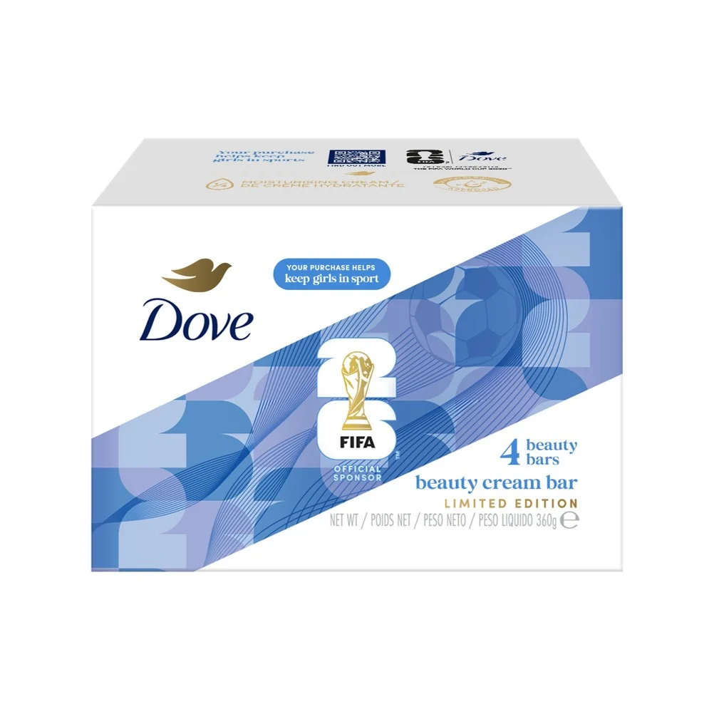 [FIFA系列] 多芬美肌潤膚皂 4件裝