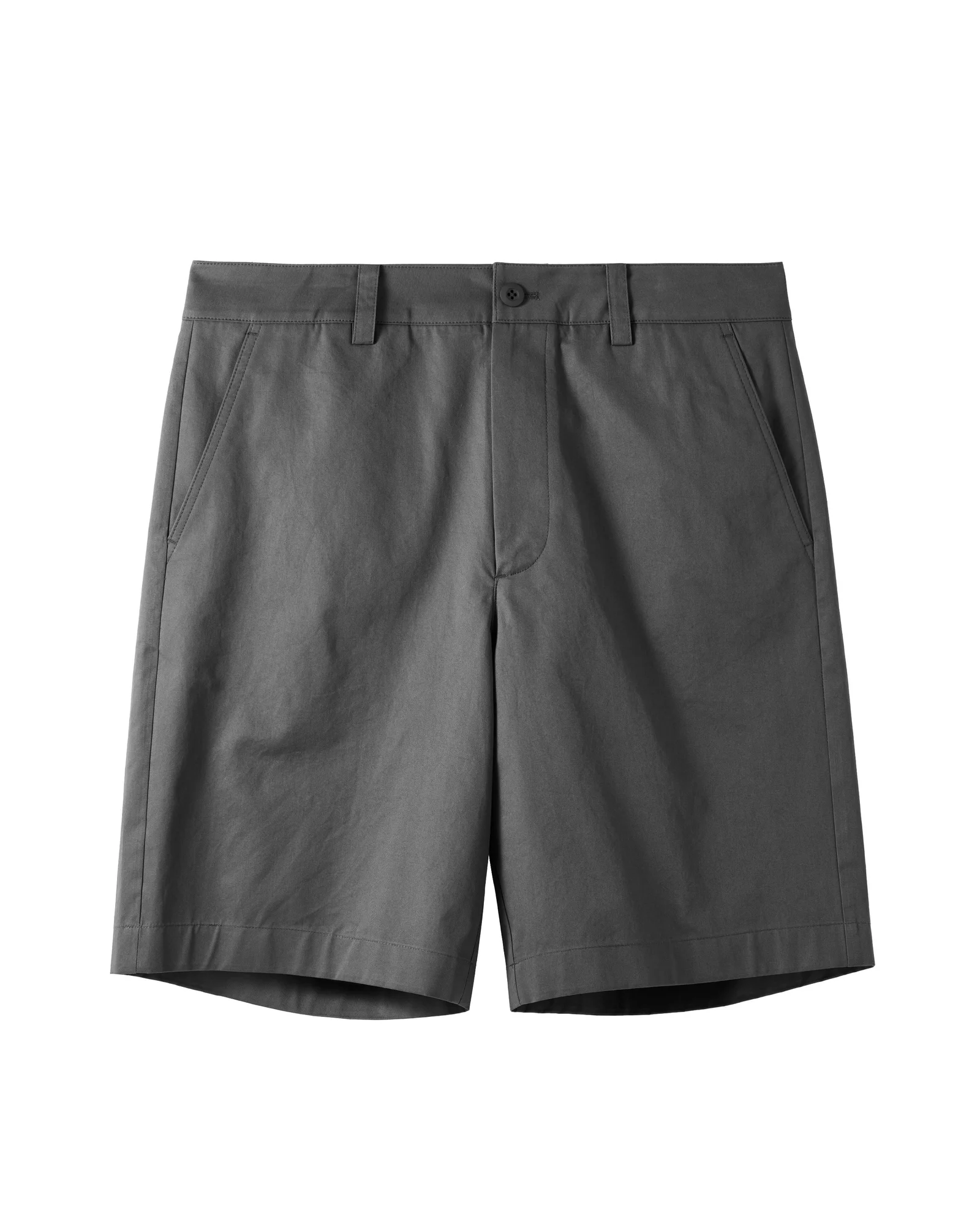 COTTON BASIC SHORTS - C/GREY (P242UHP421)