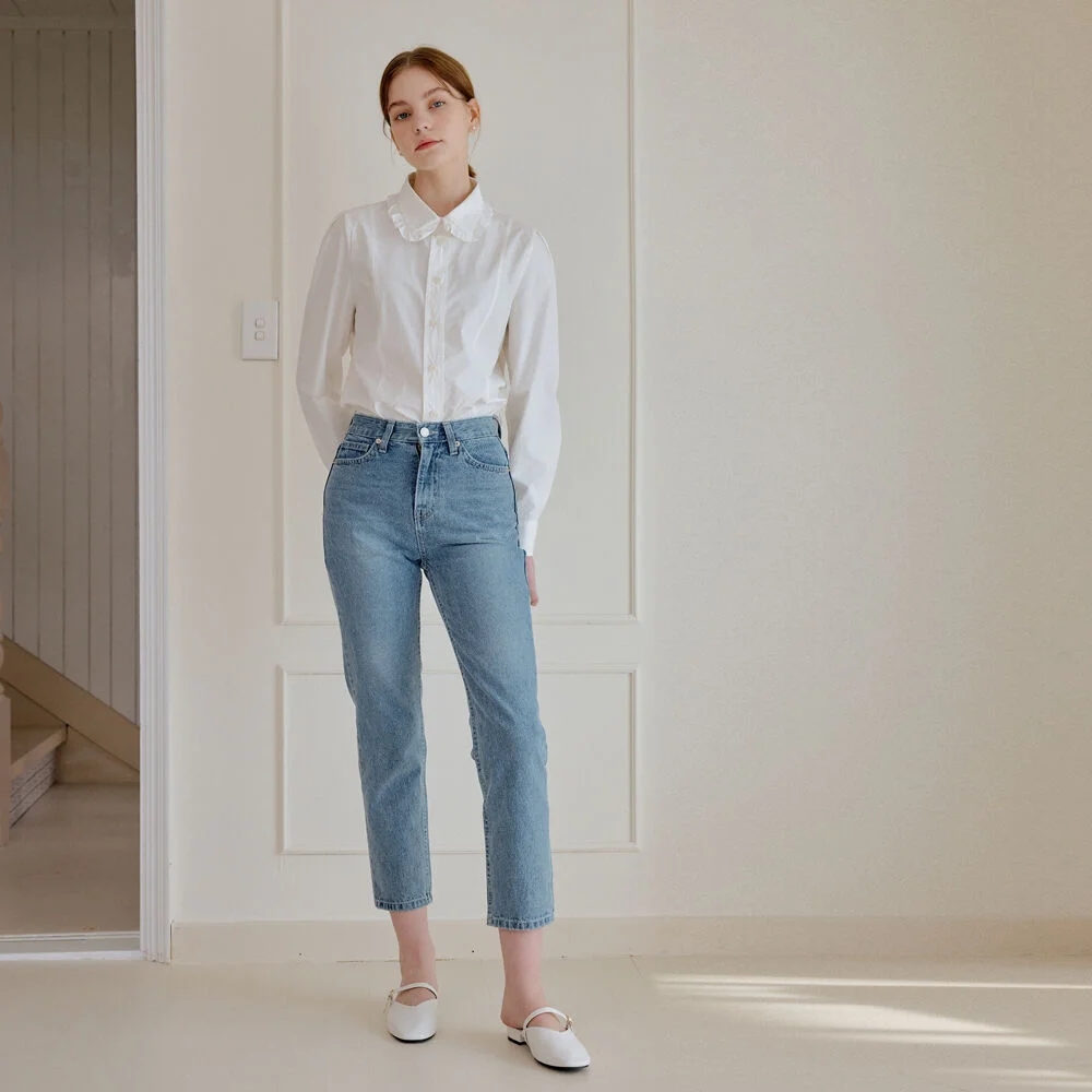 GRAY STRAIGHT DENIM_GRAY