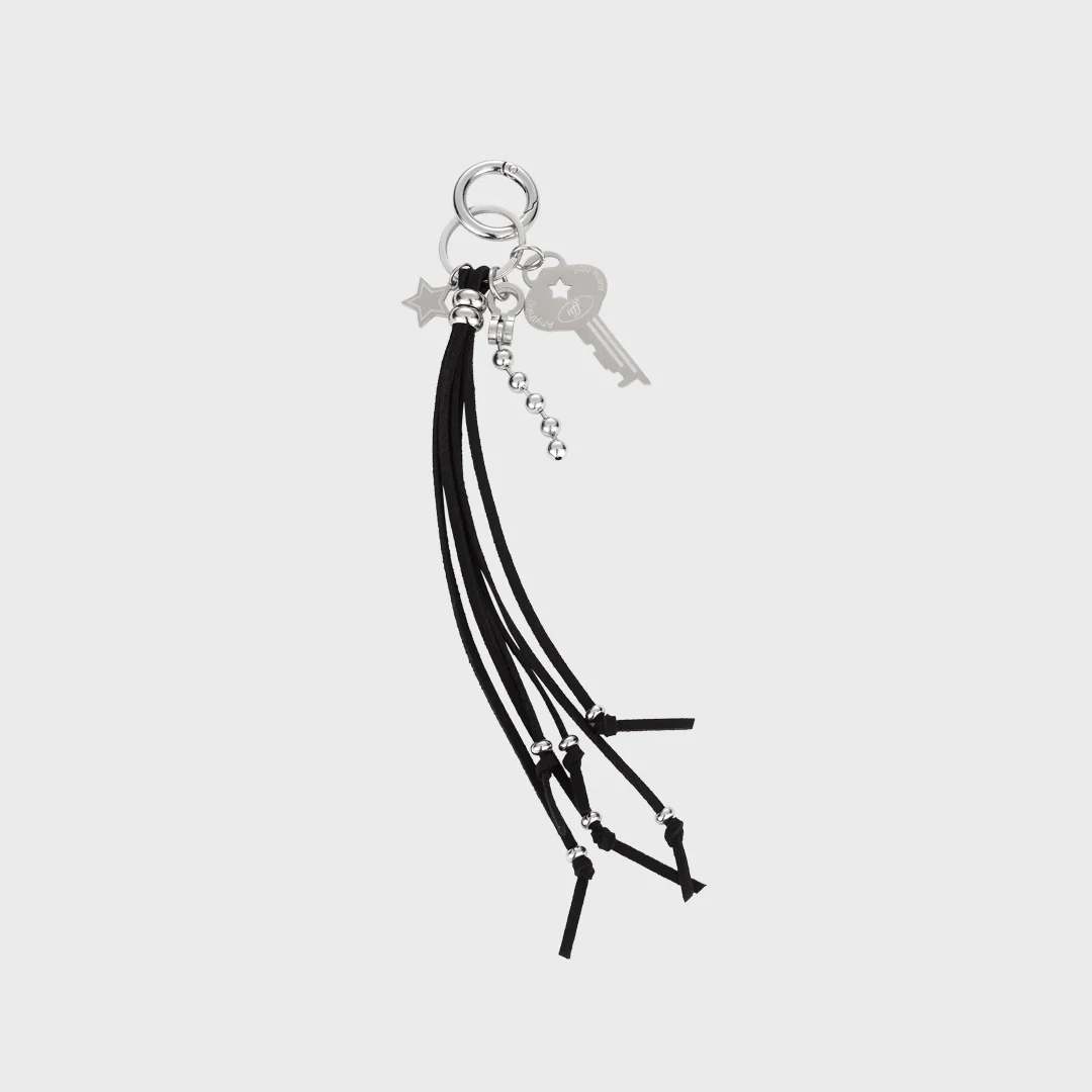 unlock key ring-silver