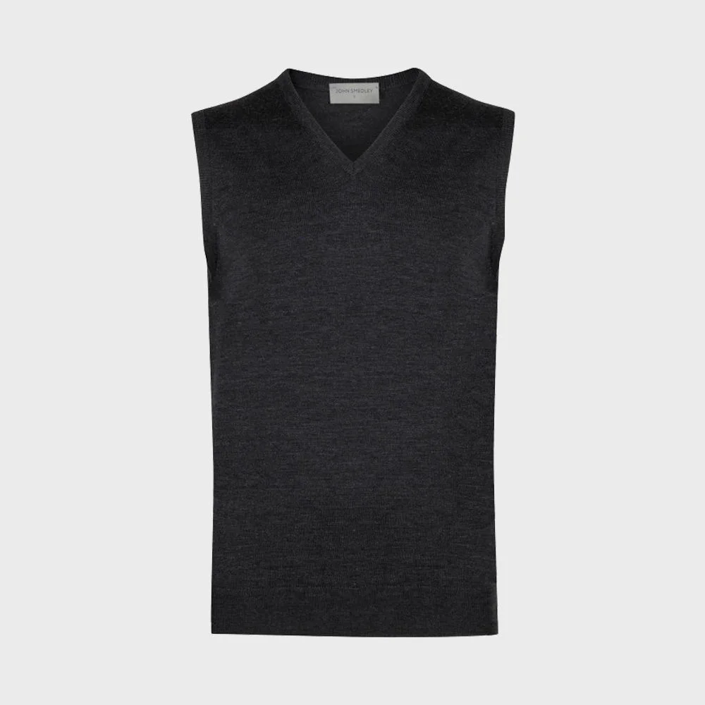 HADFIELD V-Neck Slipover (CHARCOAL)