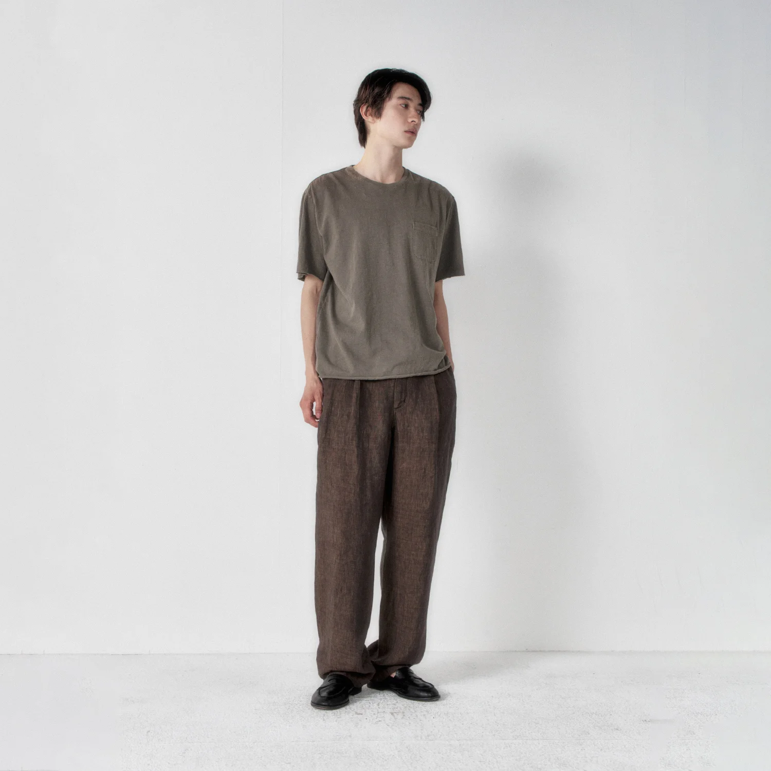 Cut Off T-Shirt_Mud