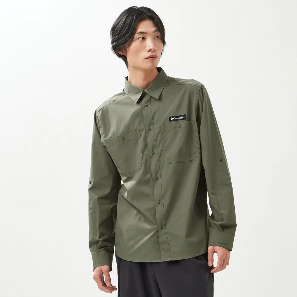 Columbia 男裝 Glacial Vista 長袖 涼感 襯衫 C71XE2738397