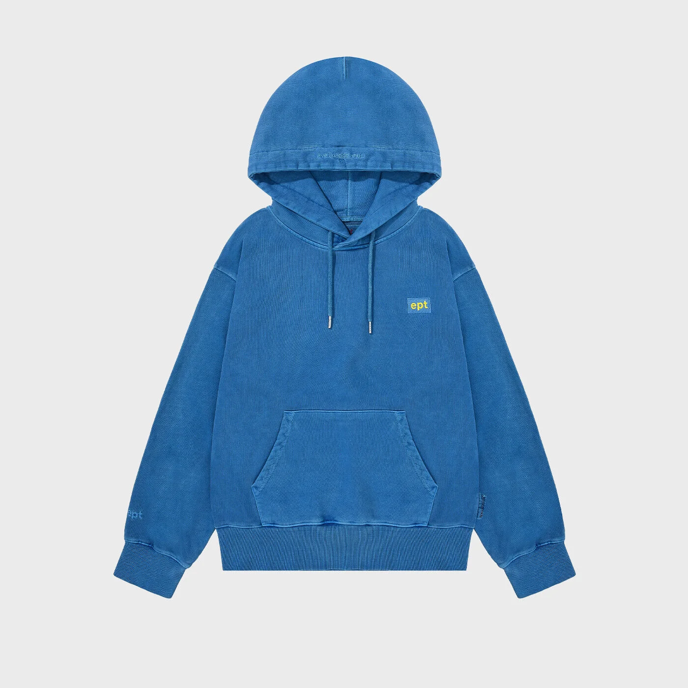 BOX LOGO PIGMENT HOODIE (BLUE)
