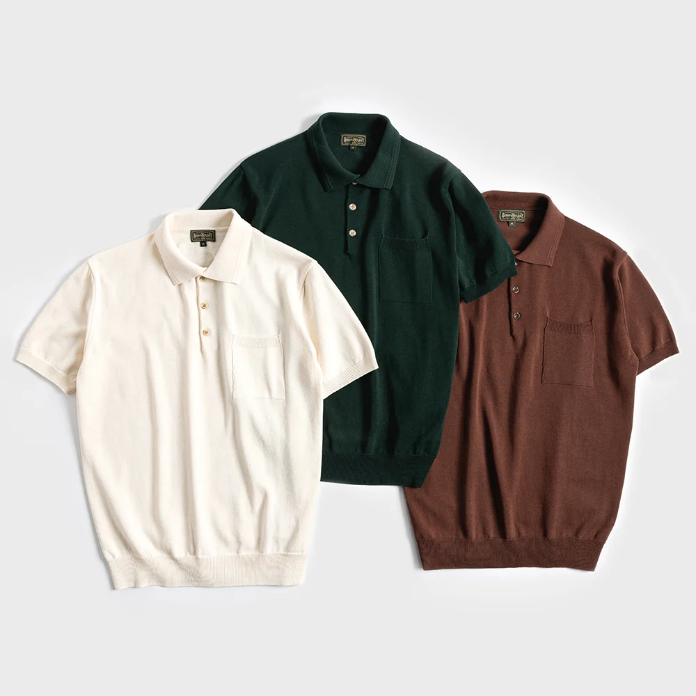 11 KNITTED POLO SHIRT (6 color)