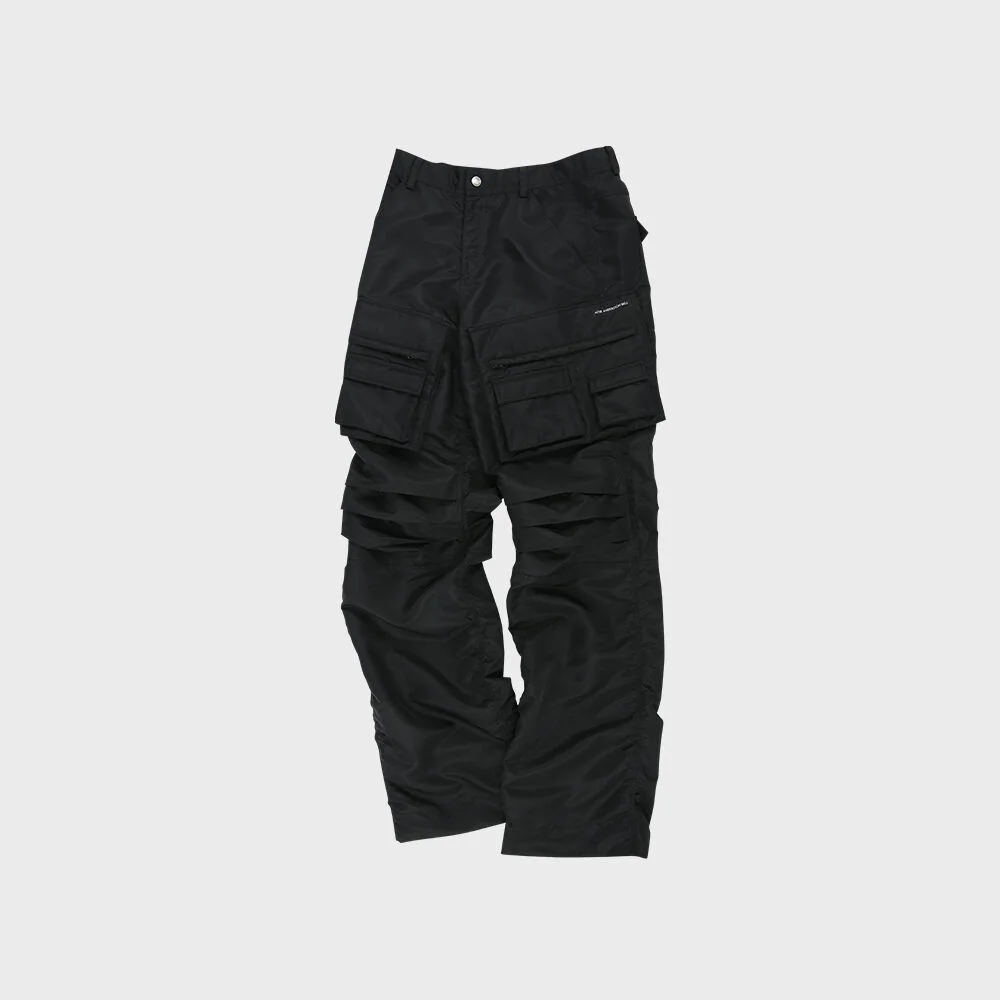 POCKET BAG CARGO PANTS apa744m(BLACK)