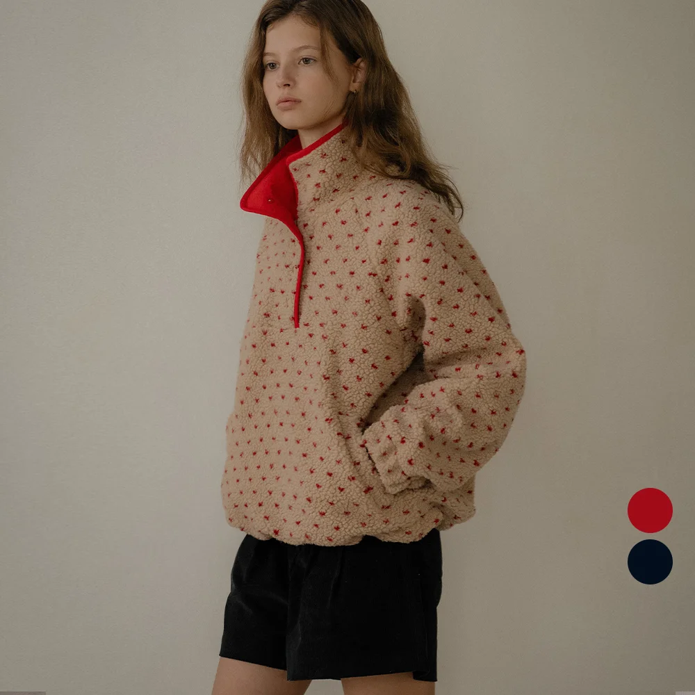 Dot point dumble anorak _2color