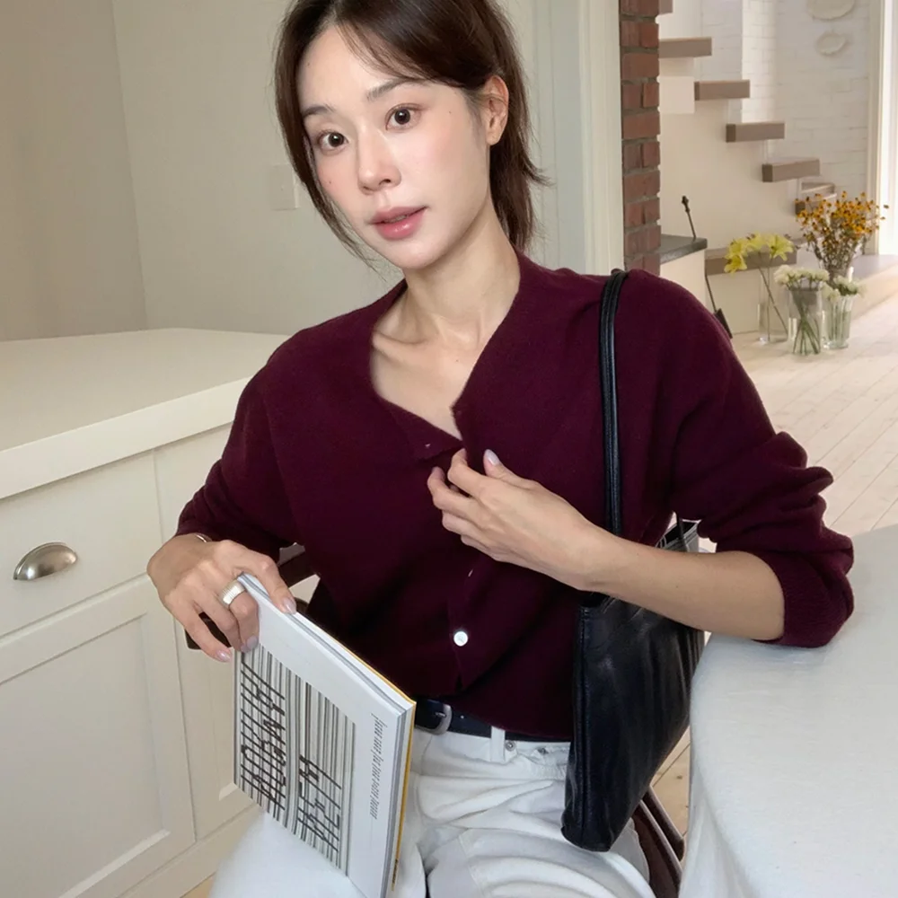 Ponds Cardigan_Grape