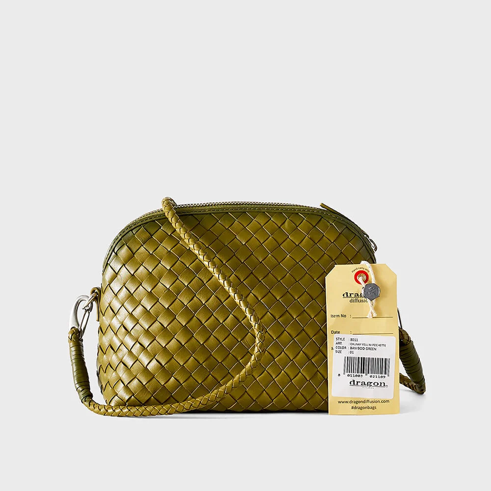 Chunky Fellini 8011 Bamboo Green Dragon Bag