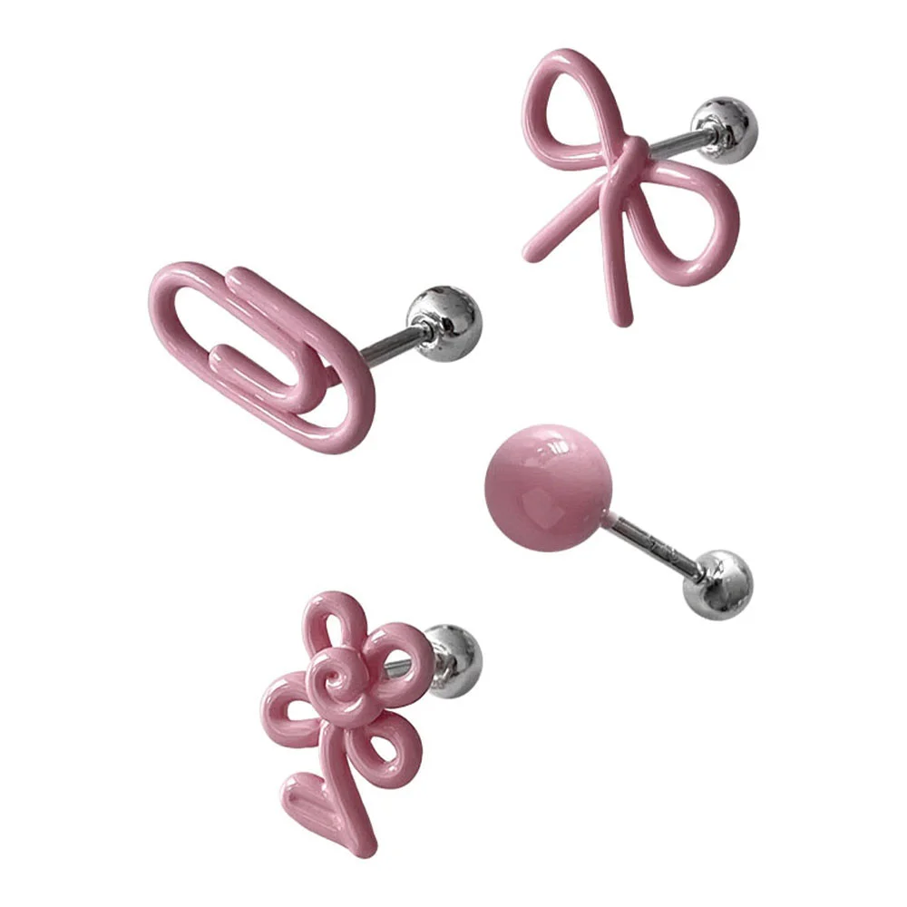 Fruit doodle piercing (Baby pink)