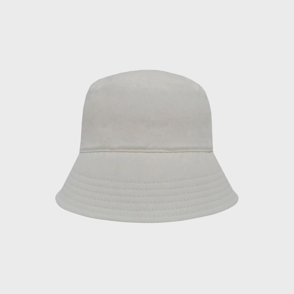 TWO-TONE BUCKET HAT (SAND/GREY)