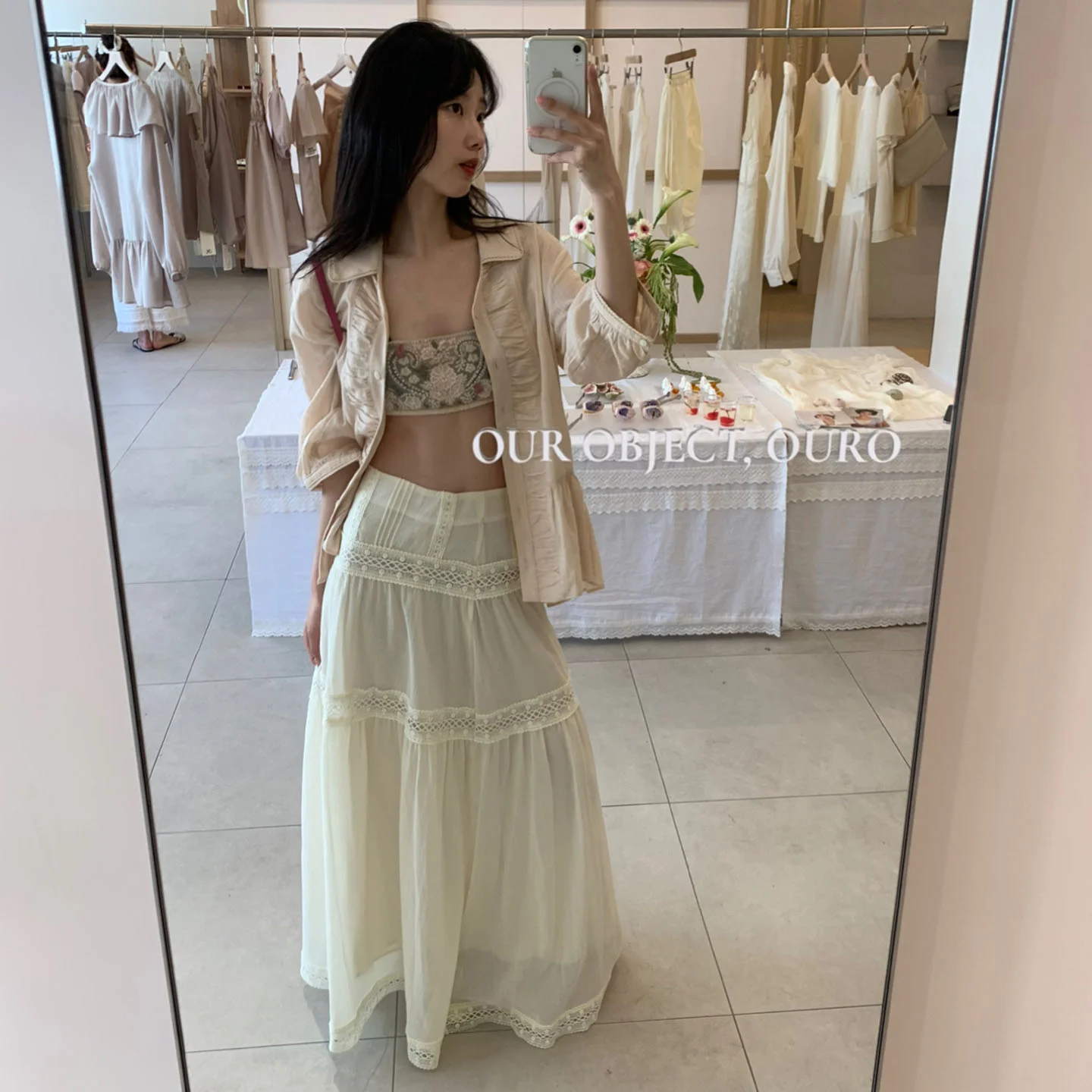 VINTAGE VACANCE LONG SKIRT