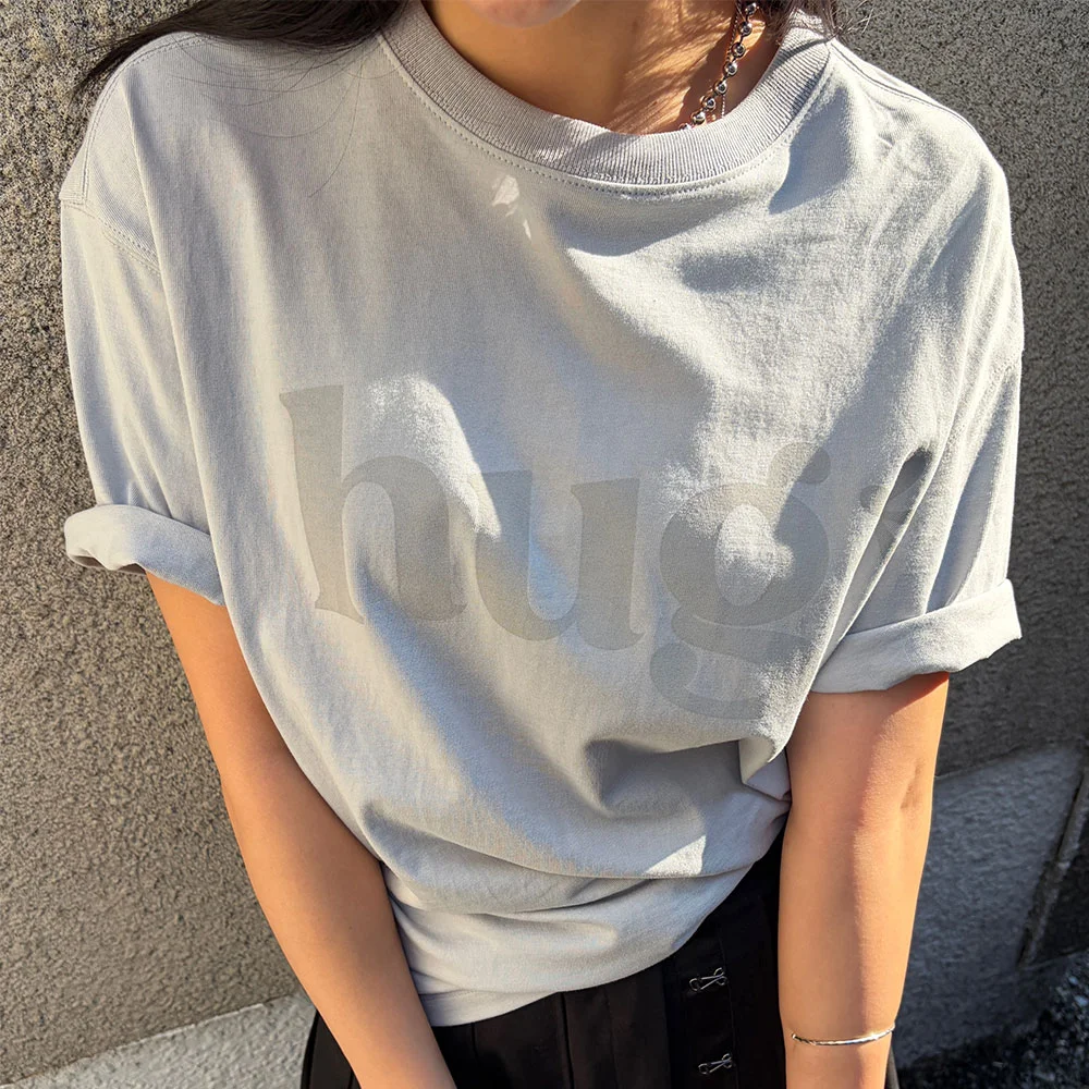 Hug Rio Short Sleeve T-shirt_Gray