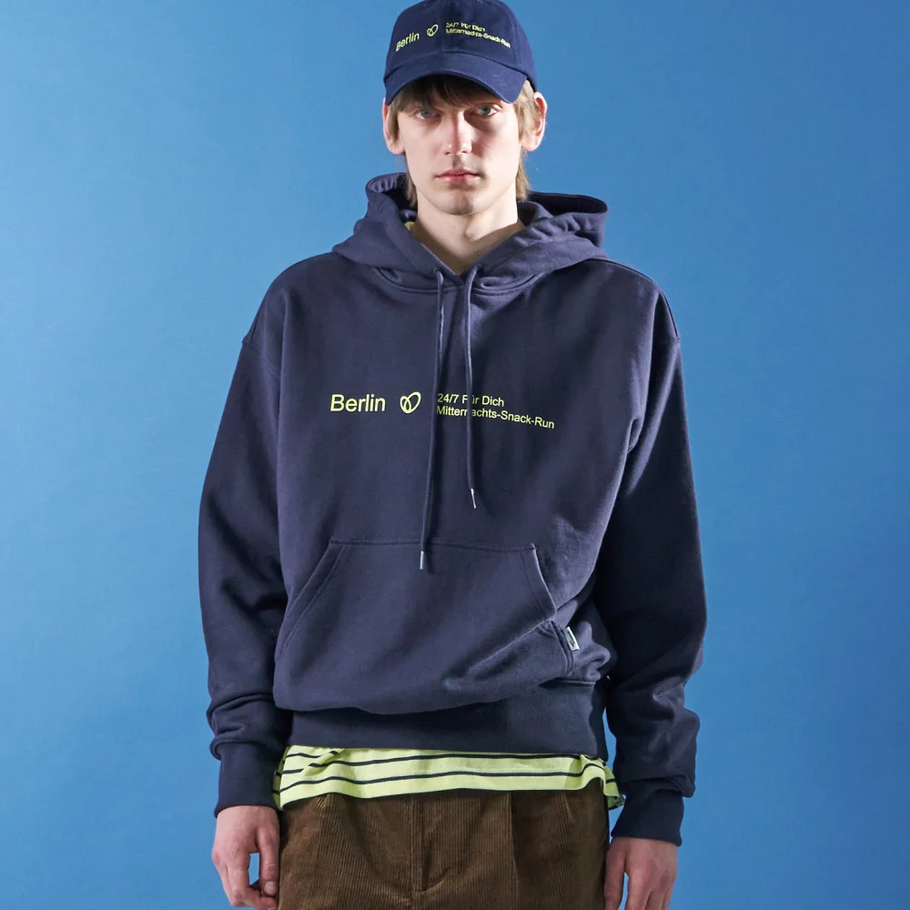 M.C Berlin 247 Hoodie / Navy