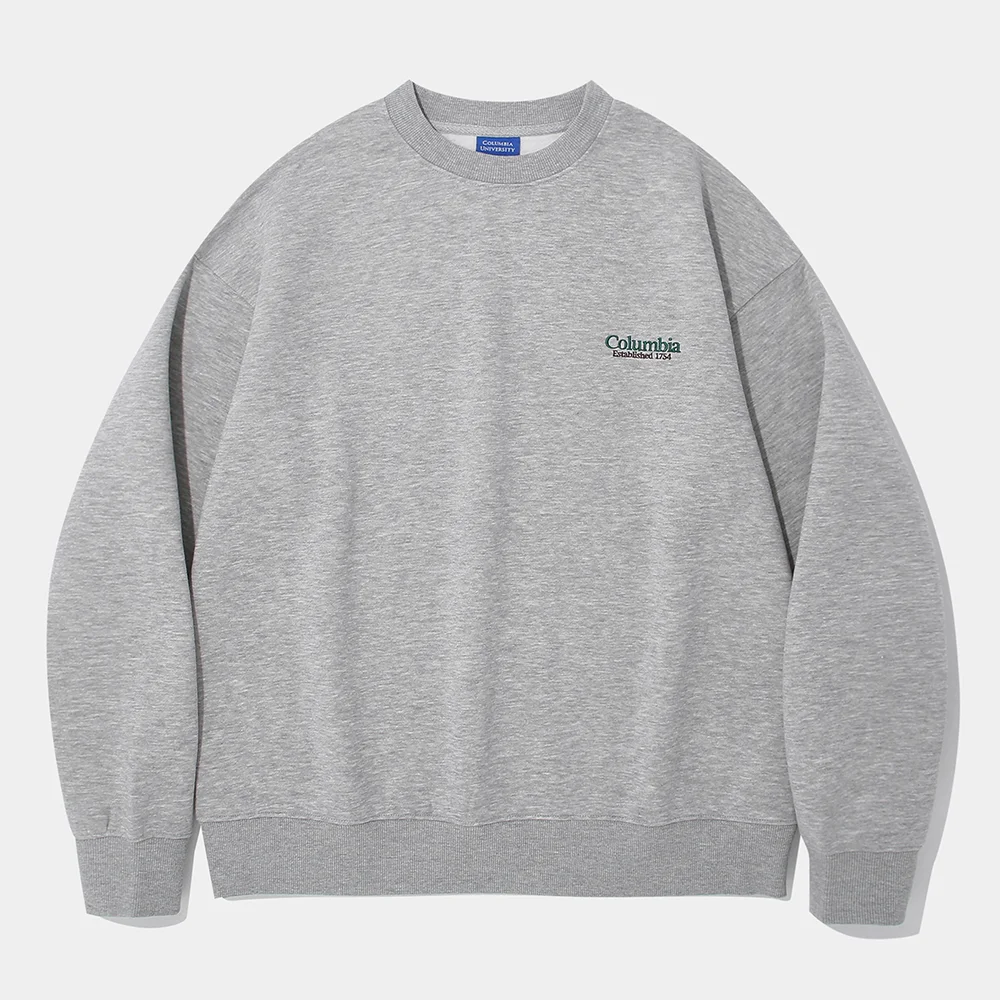NYC EMB FLEECE SWEAT SHIRT_M.GRAY