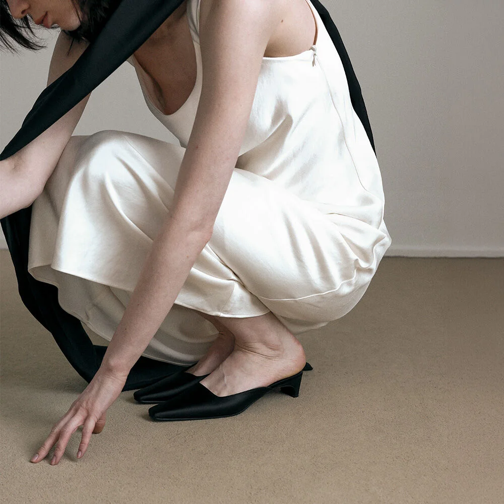 TIER Satin Mules (3color)