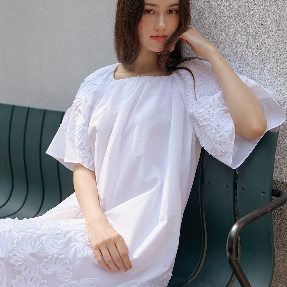 MUCH WHITE DRESS