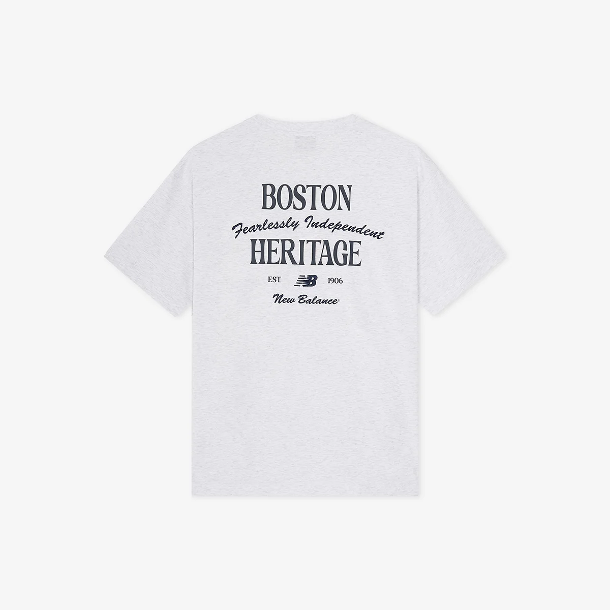 NBNEGCO222 / UNI 夏季 旅行裝 Boston 短袖T恤 (L/GRAY)