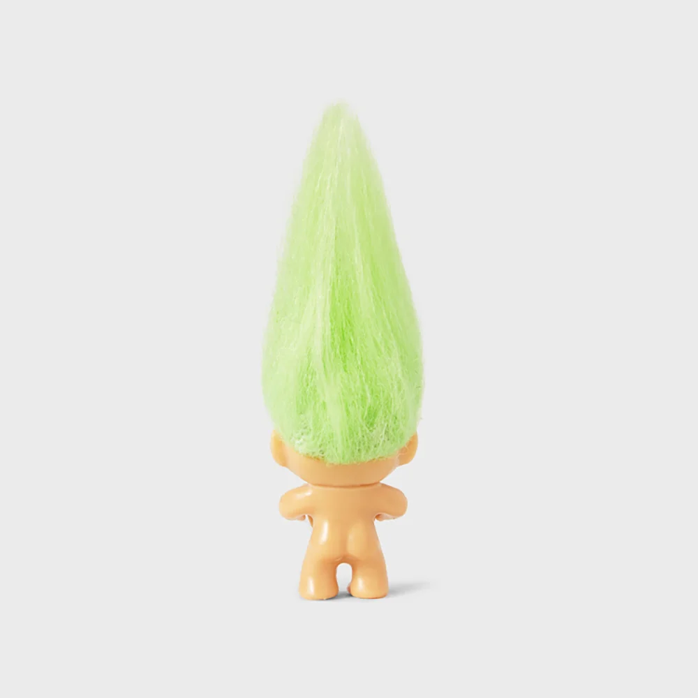Colle X Good Luck Trolls PVC 人偶 貼飾 臀部 綠色