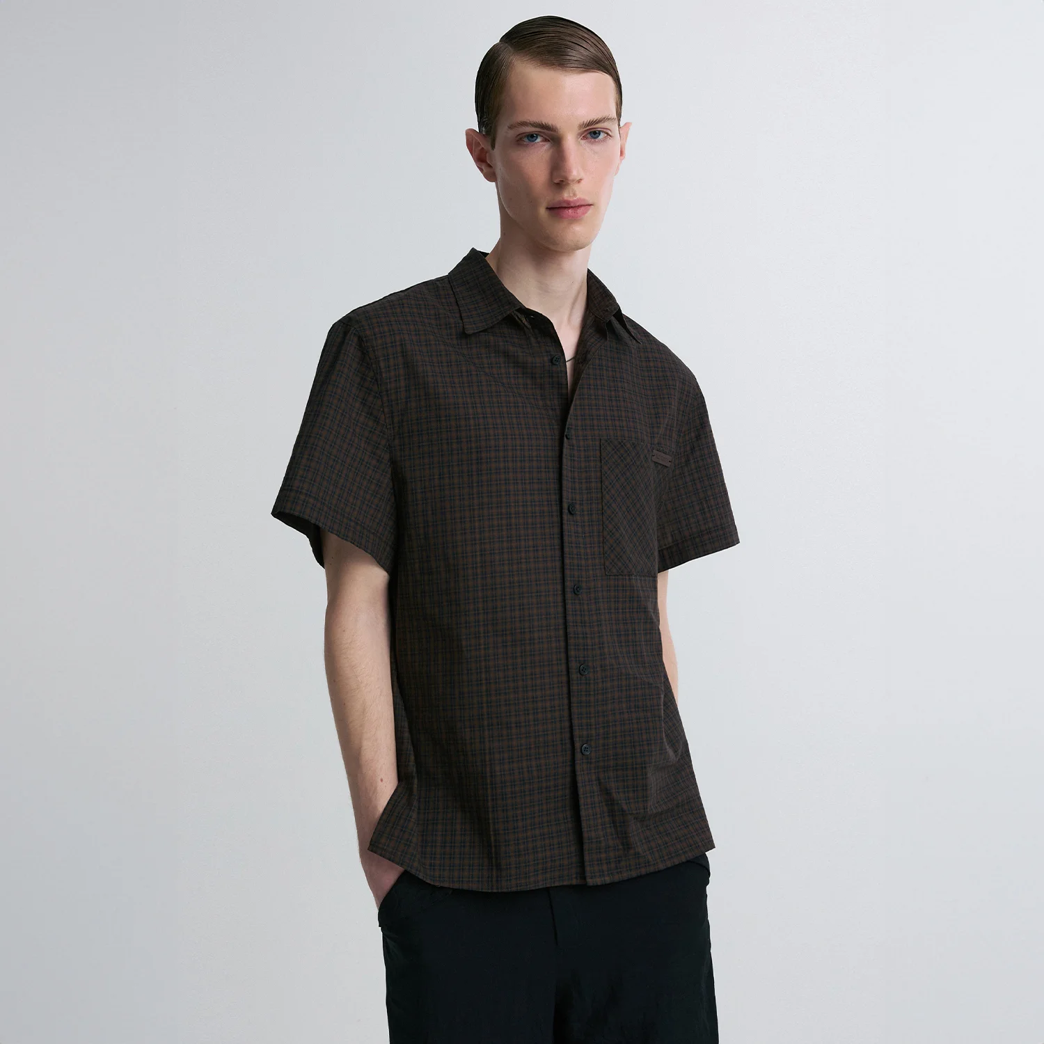 MINI CHECK SHORT SLEEVE SHIRT