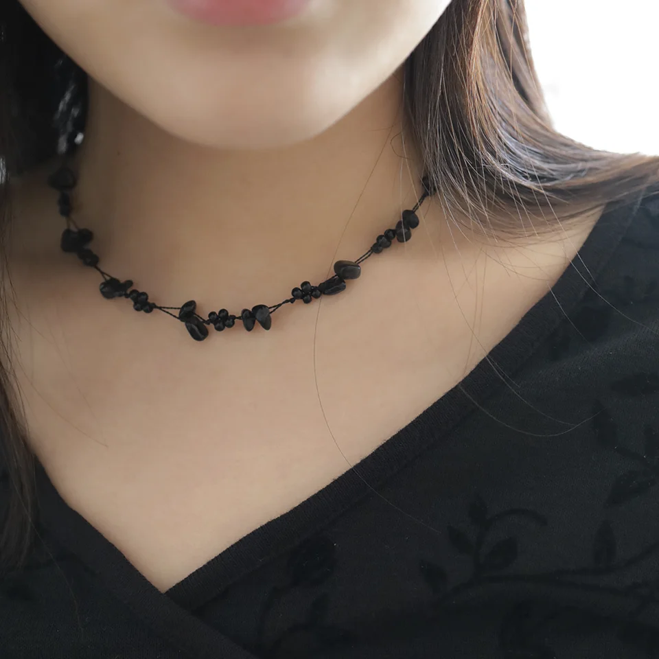Onyx 蕾絲 頸鏈 (2COLOR)