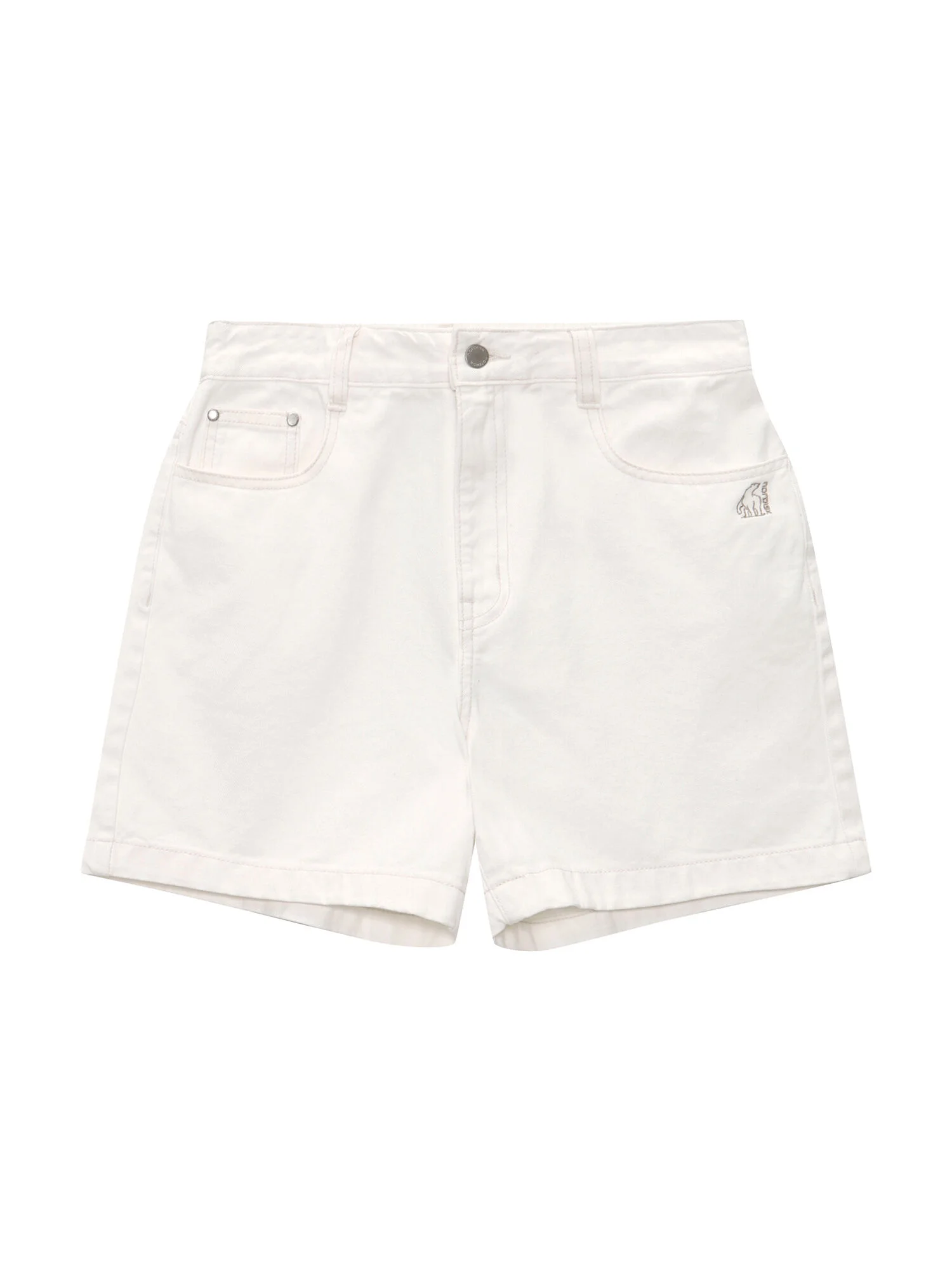 牛仔 3分 短褲 - W_Off White_OWM25335W3