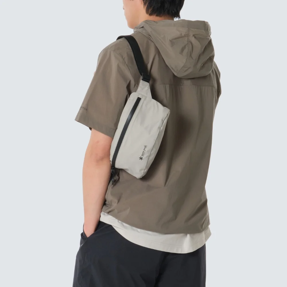 Pertex 輕量 斜揹袋 2.5L Gray (S26MUTCB03)