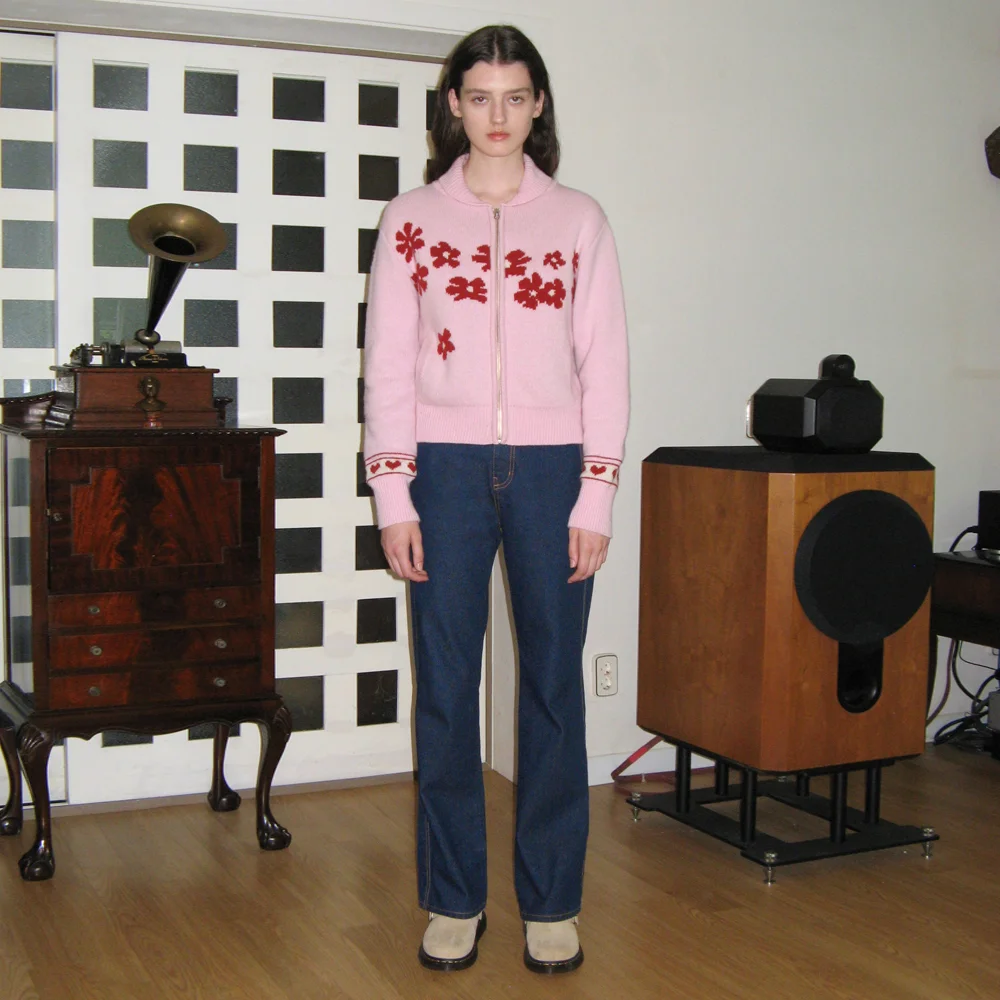 Semi Boots Fit Denim Pants (Indigo)