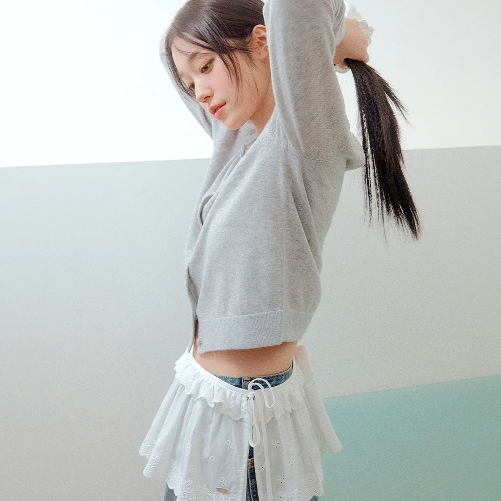 女裝 層次 RAB 半身裙 白色