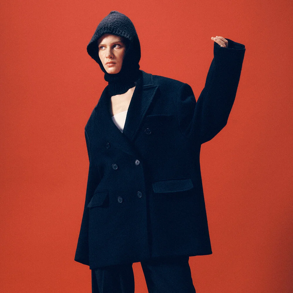 DADDY DOUBLE HALF COAT