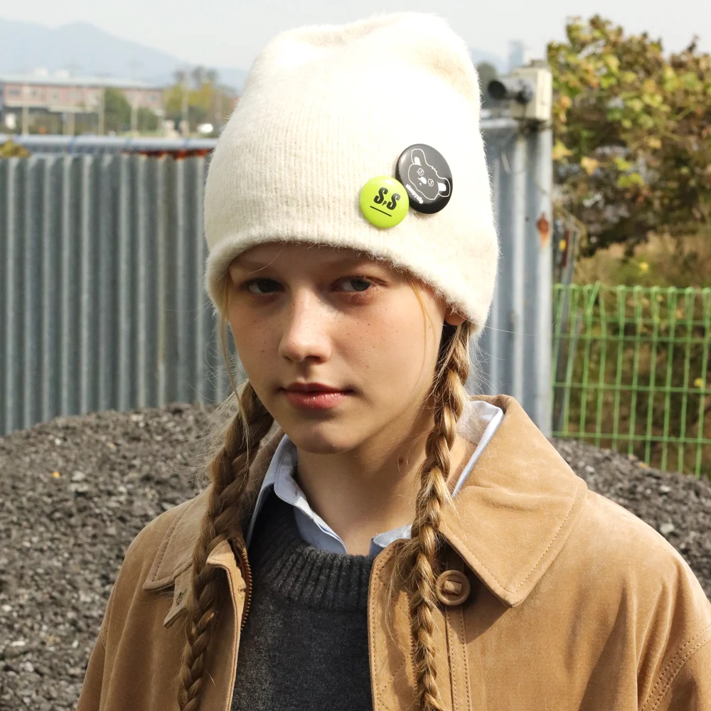 FROST IVORY BEANIE