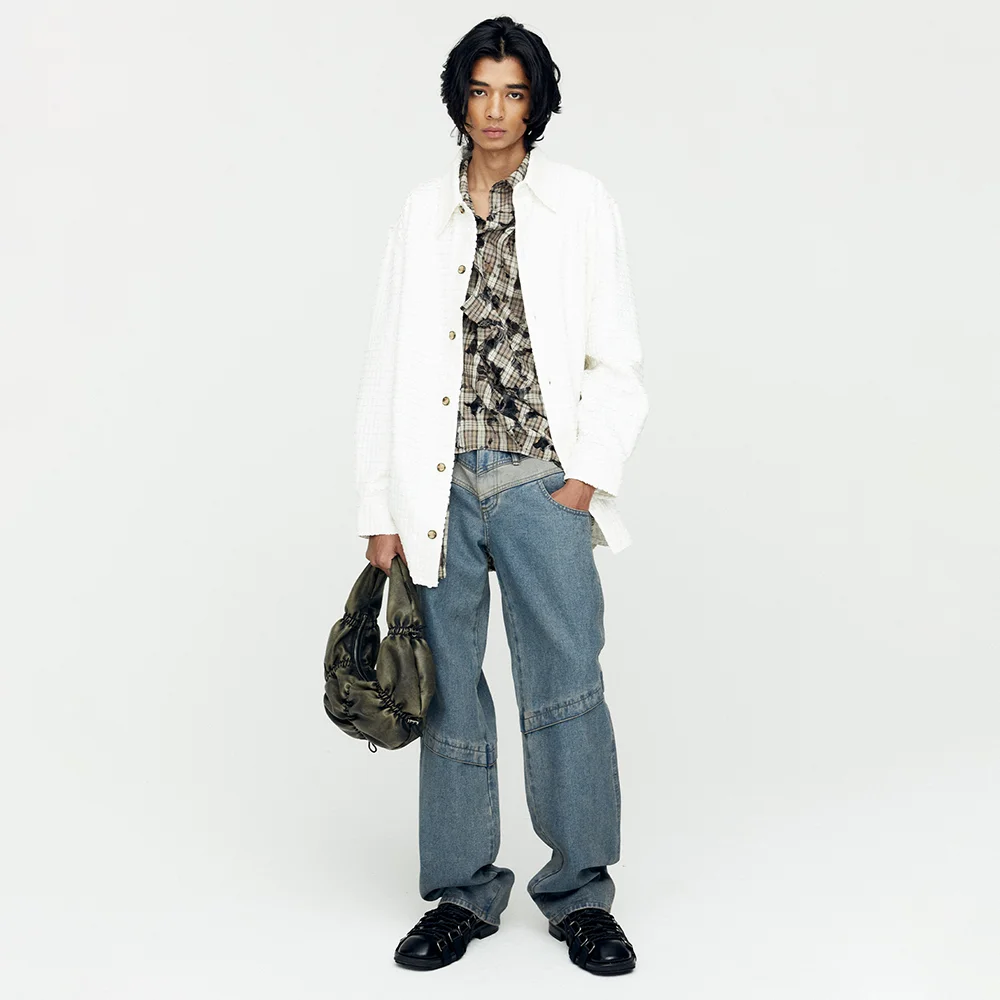 GABRIEL LONG SHIRTS atb1134m(ECRU)