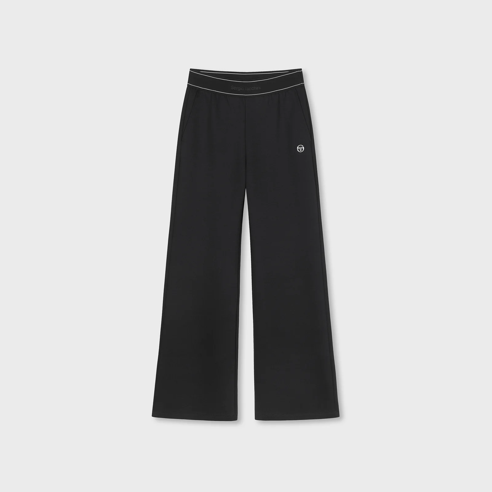 W Cush Light 高腰 靴型 褲子(BLACK)