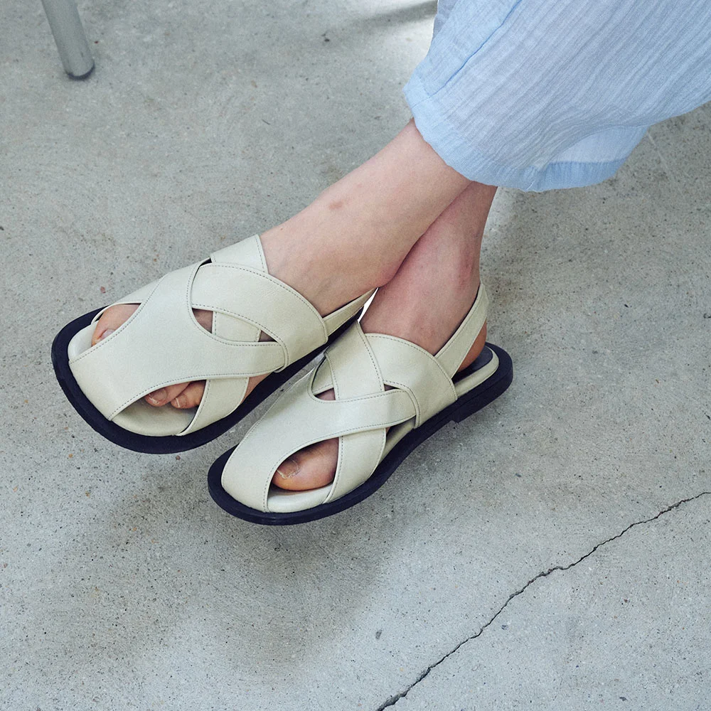 Balle sandal (Cream)