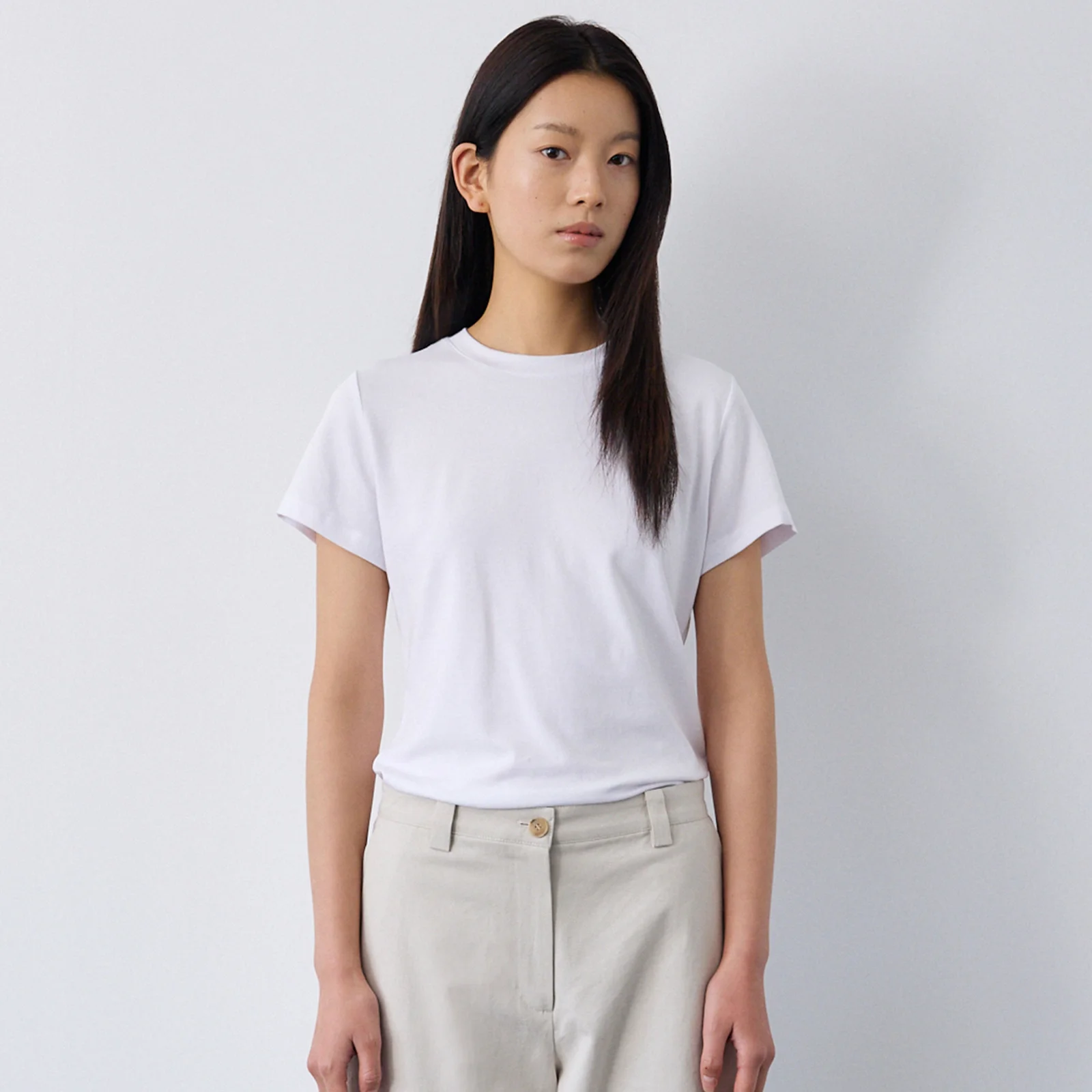 Basic T-Shirt-White