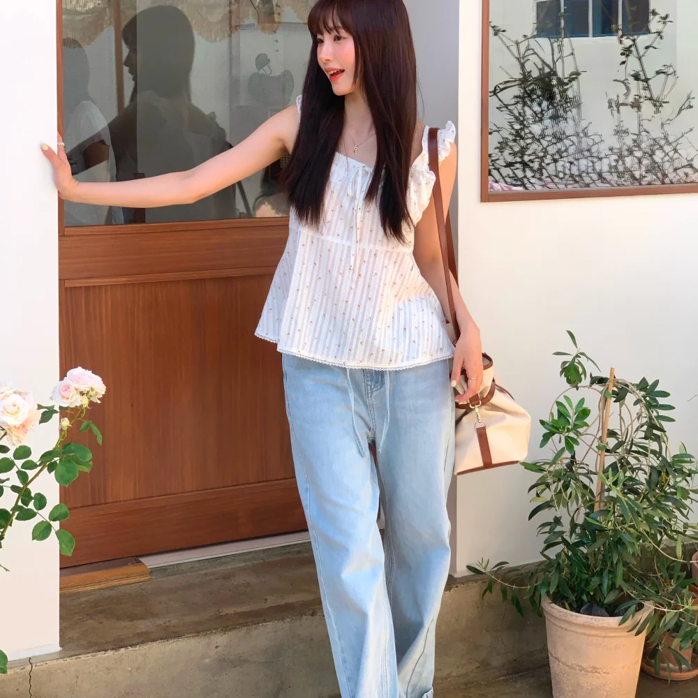 NOVER STRAIGHT DENIM PANTS (SKY BLUE)